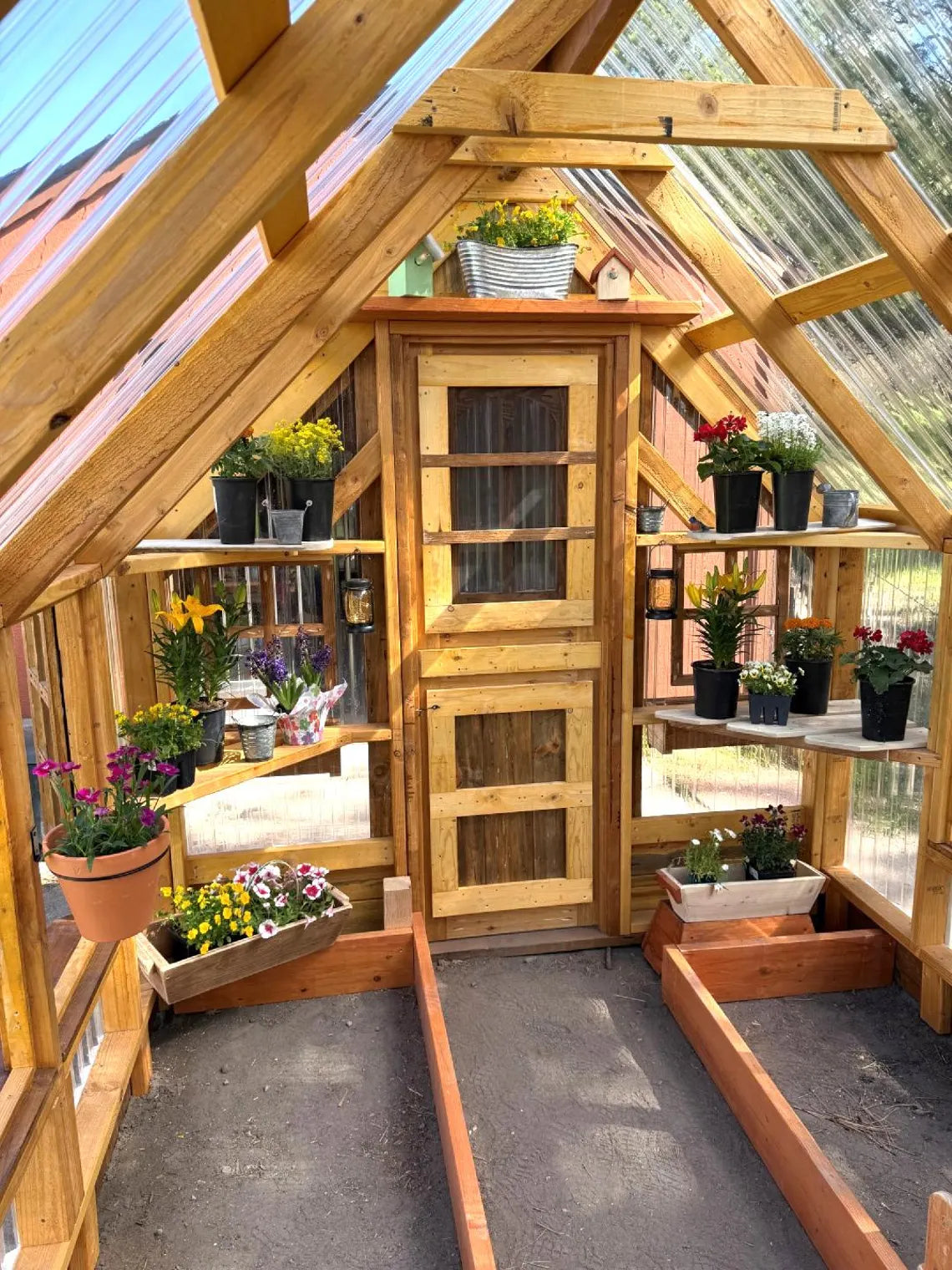 8' x 16' Greenhouse Plans, DIY, How to Build a Greenhouse
