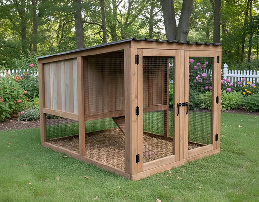 DIY Chicken Coop Build Plan: Outdoor Woodworking Plans(PDF Download)