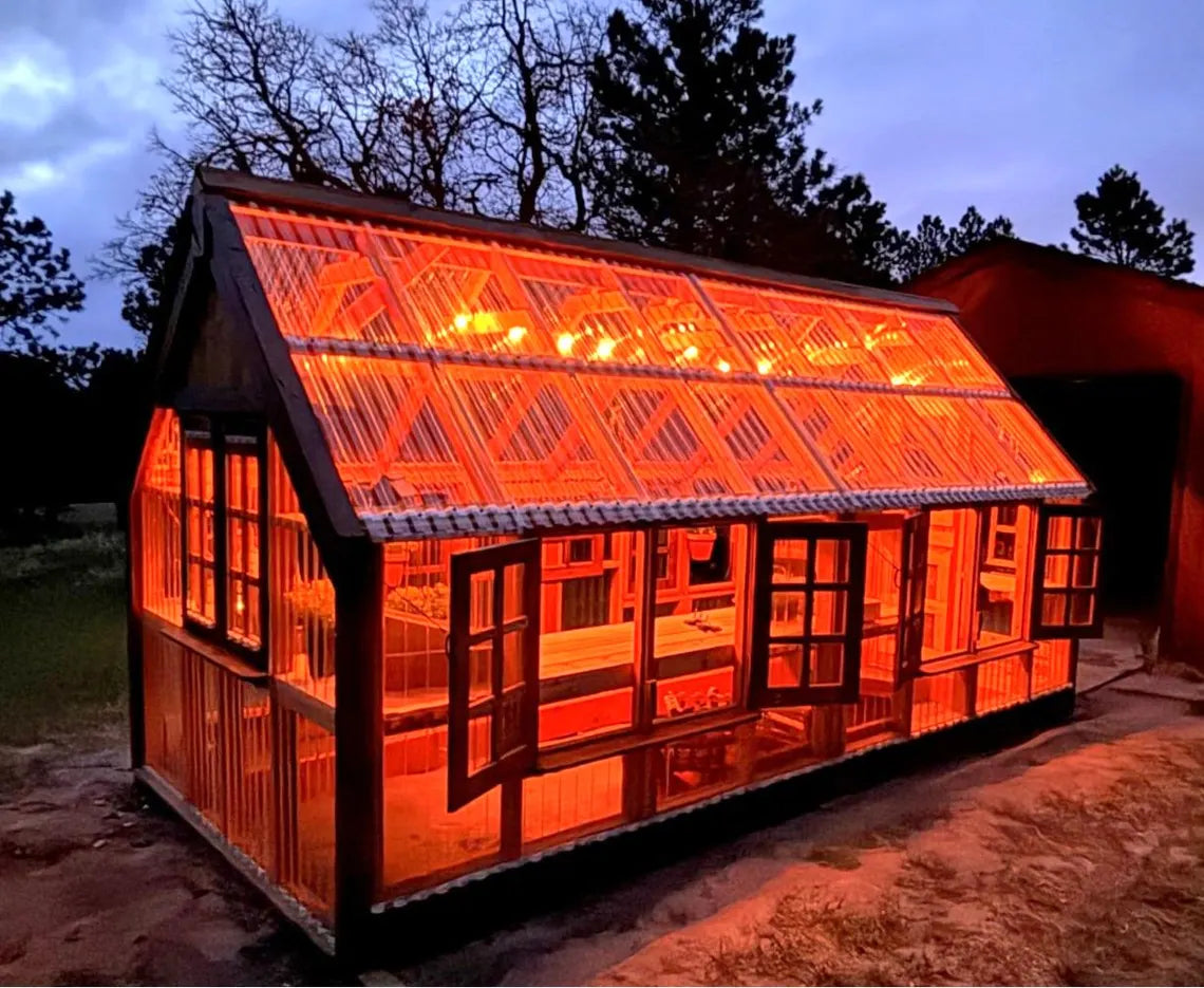 8' x 16' Greenhouse Plans, DIY, How to Build a Greenhouse