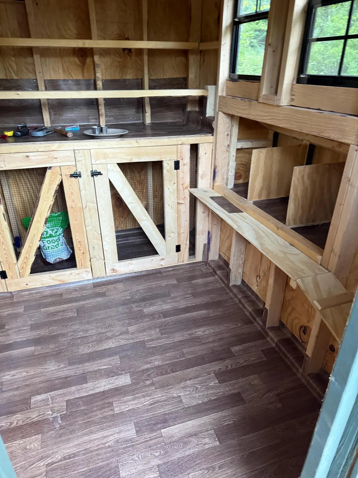 DIY 6x8 Coop, 8x12 Run Blueprint (Instant Download) | Intermediate Chicken Coop Plans