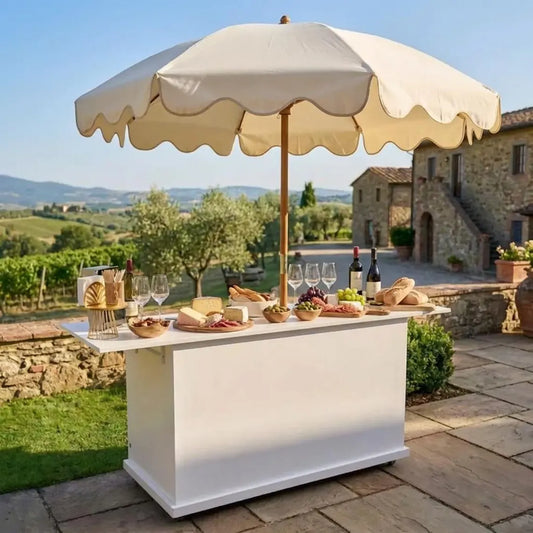 DIY Collapsible Charcuterie Cart Plans: Mobile Bar Cart (PDF)
