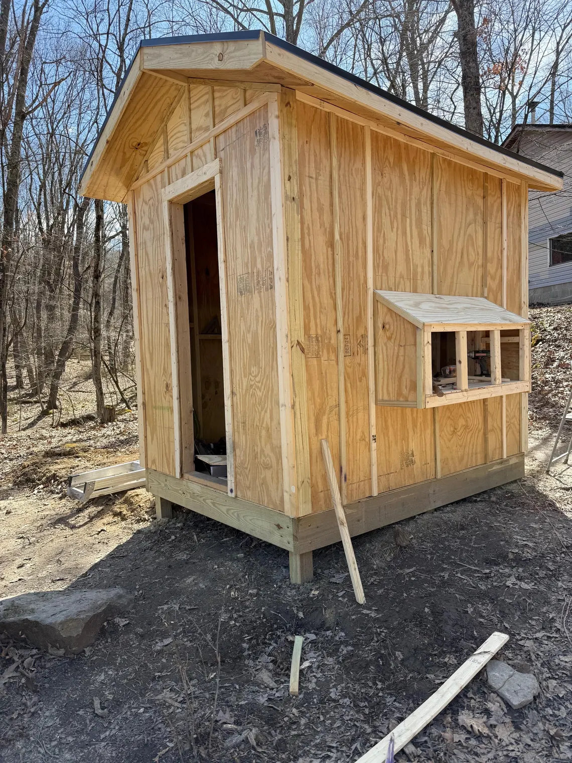 DIY 6x8 Coop, 8x12 Run Blueprint (Instant Download) | Intermediate Chicken Coop Plans