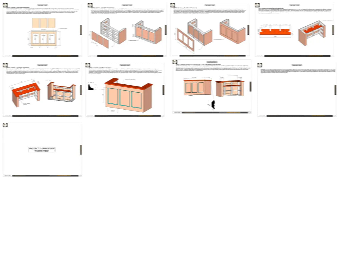 DIY Wedding Bar Plans | Elegant Event Bar Build Guide (Digital Download)