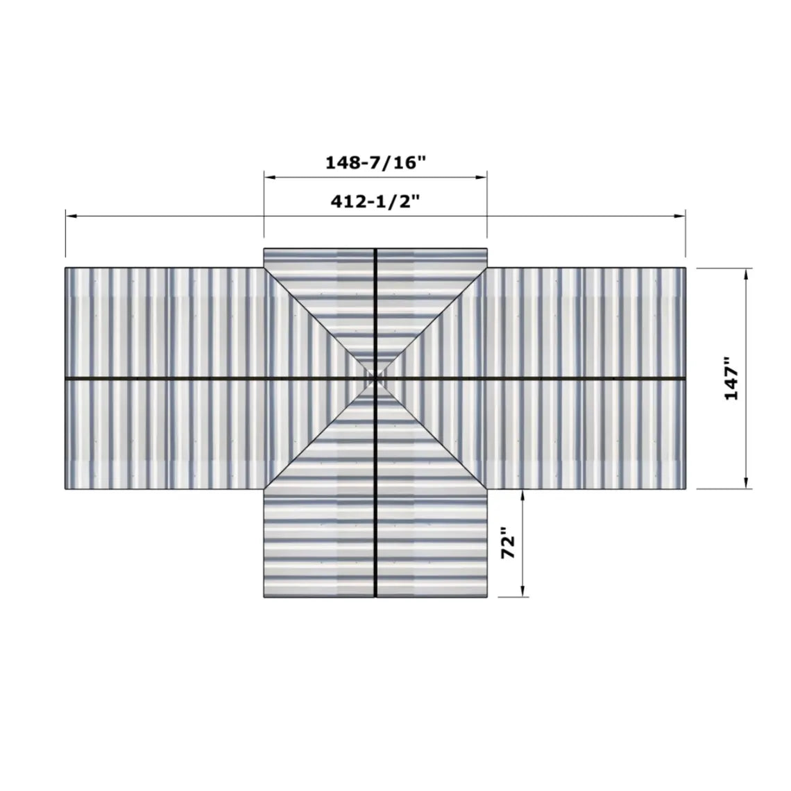 DIY Large Chicken Coop Plans with Run | 15-20 Chicken Coop Blueprints | 8x24 Wood Hen House & Turkey Coop